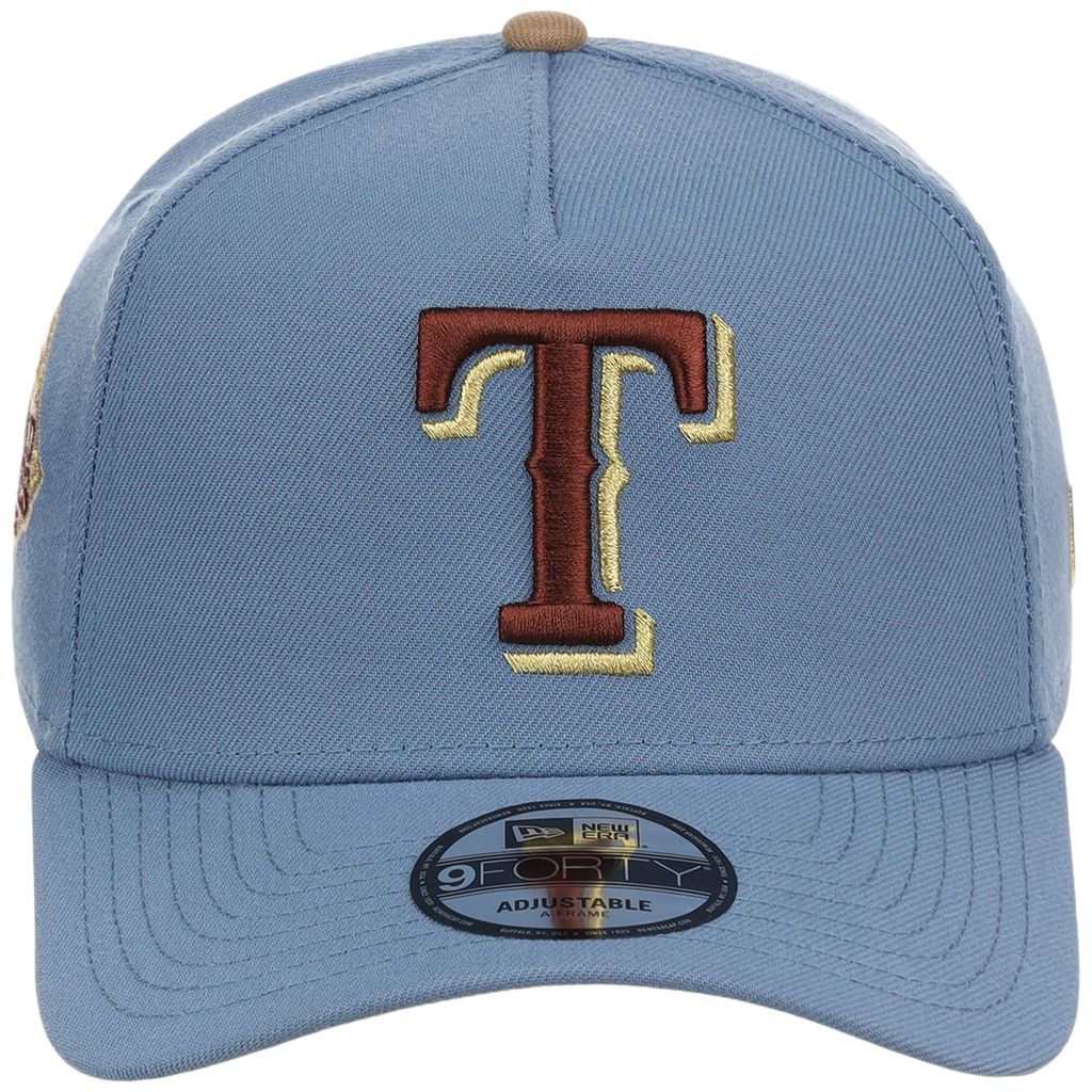 Texas Rangers MLB Golden Fade New Era 9FORTY