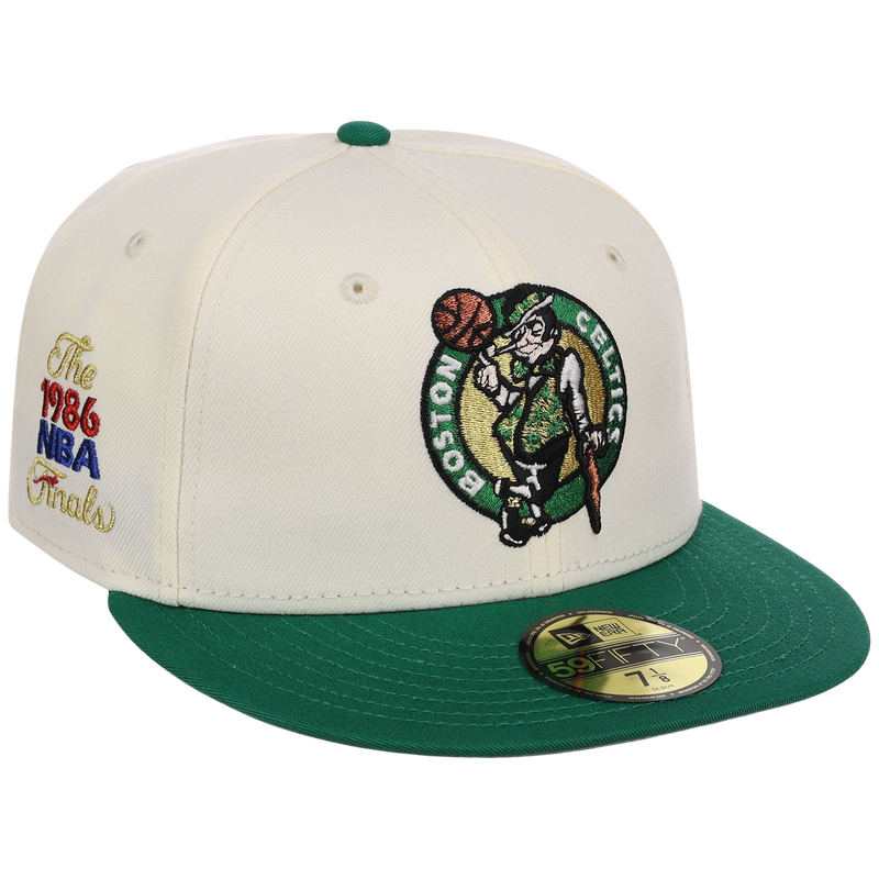 Boston Celtics 1986 NBA Historic Finals New Era 59FIFTY – LidsHatDrop