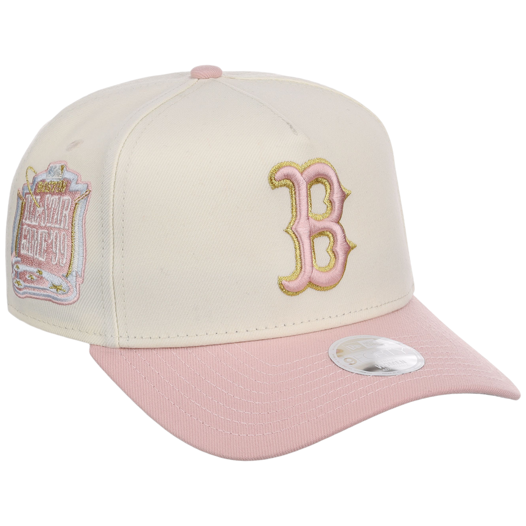 Boston Red Sox MLB 'Petal Dust' Women's New Era 9FORTY