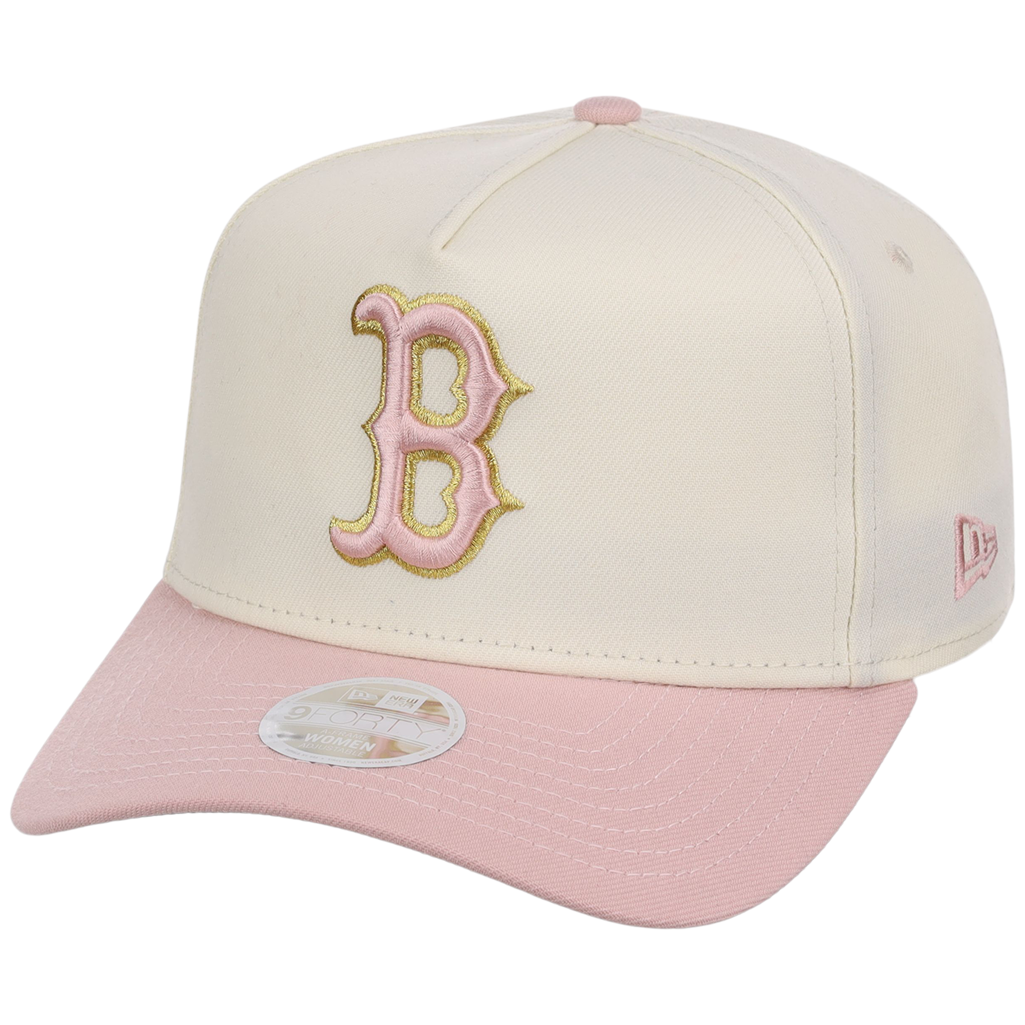 Boston Red Sox MLB 'Petal Dust' Women's New Era 9FORTY