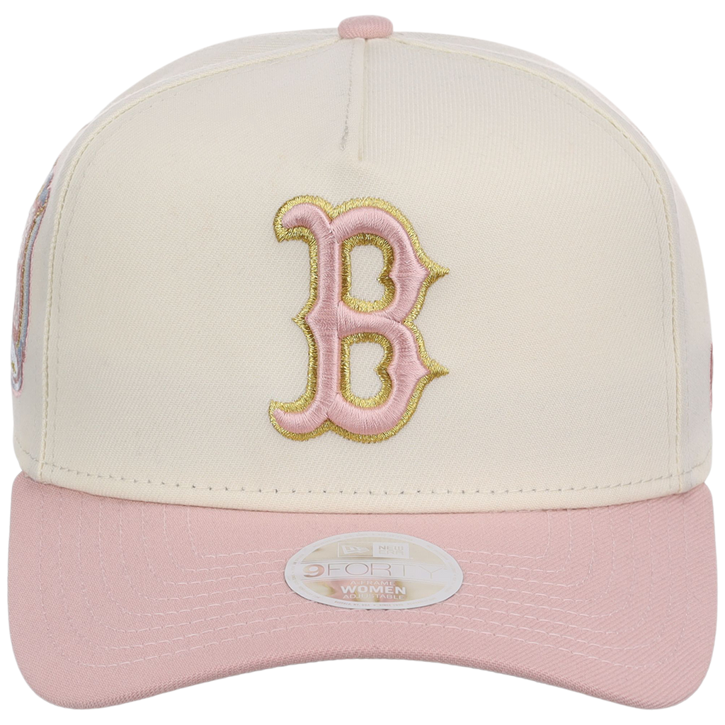 Boston Red Sox MLB 'Petal Dust' Women's New Era 9FORTY