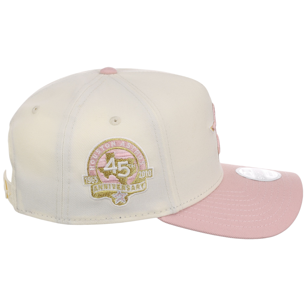Houston Astros MLB 'Petal Dust' Women's New Era 9FORTY