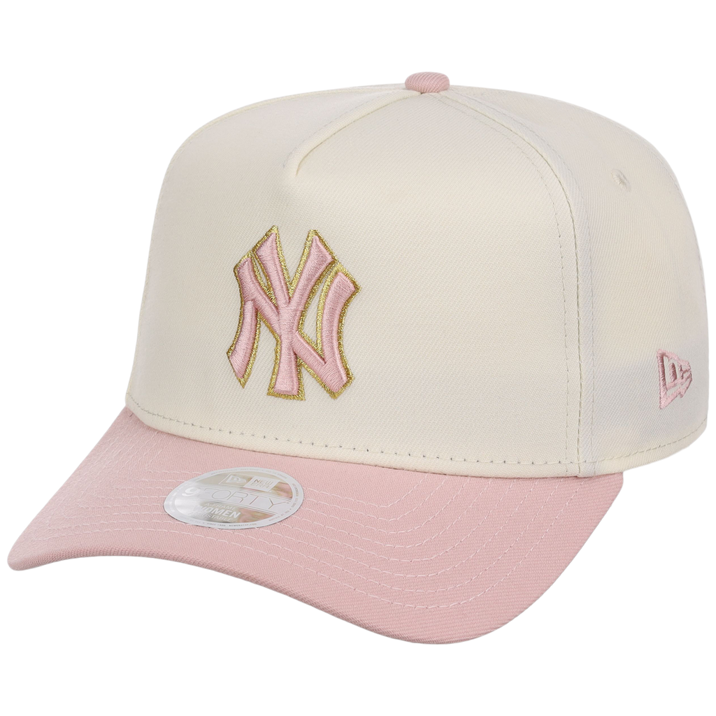 New York Yankees MLB 'Petal Dust' Women's New Era 9FORTY
