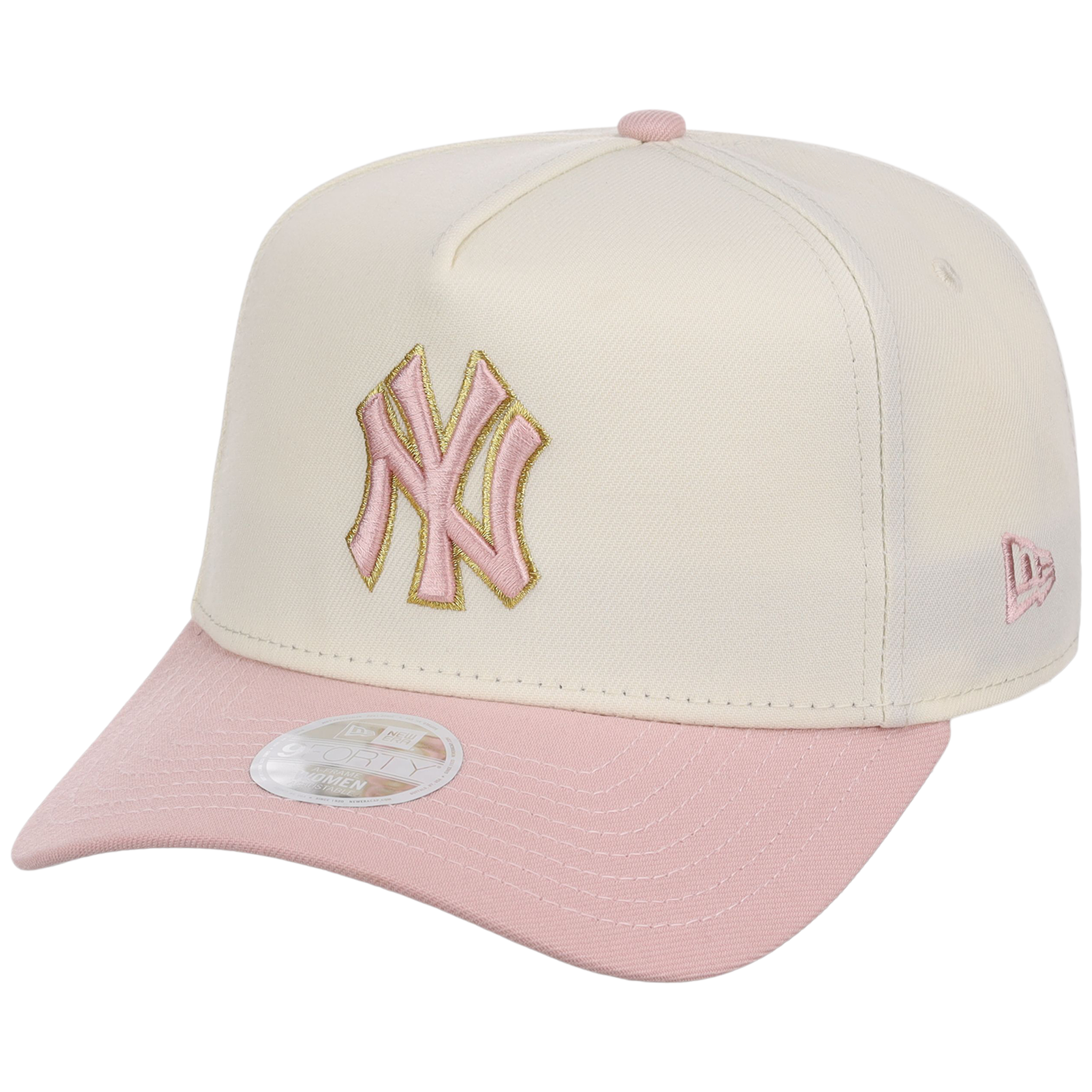 New York Yankees MLB 'Petal Dust' Women's New Era 9FORTY