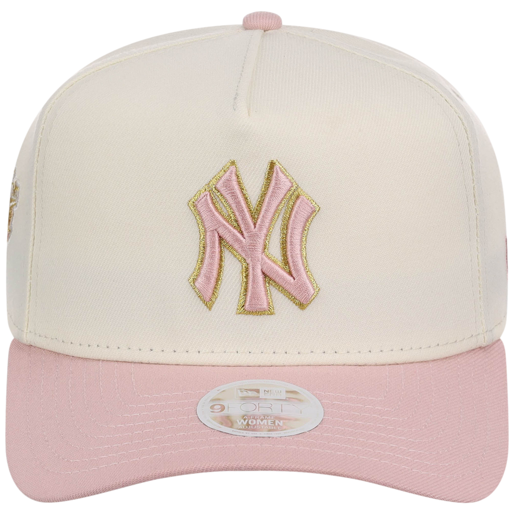 New York Yankees MLB 'Petal Dust' Women's New Era 9FORTY