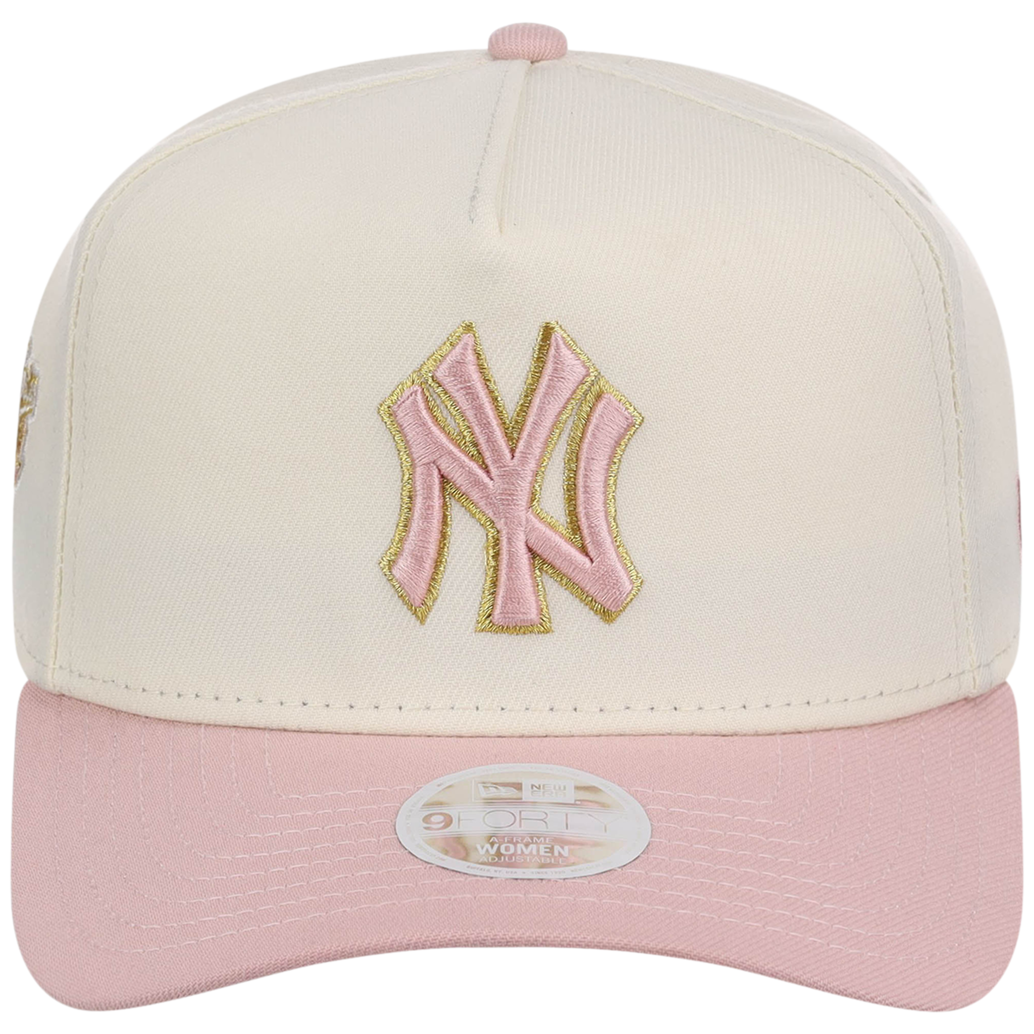 New York Yankees MLB 'Petal Dust' Women's New Era 9FORTY