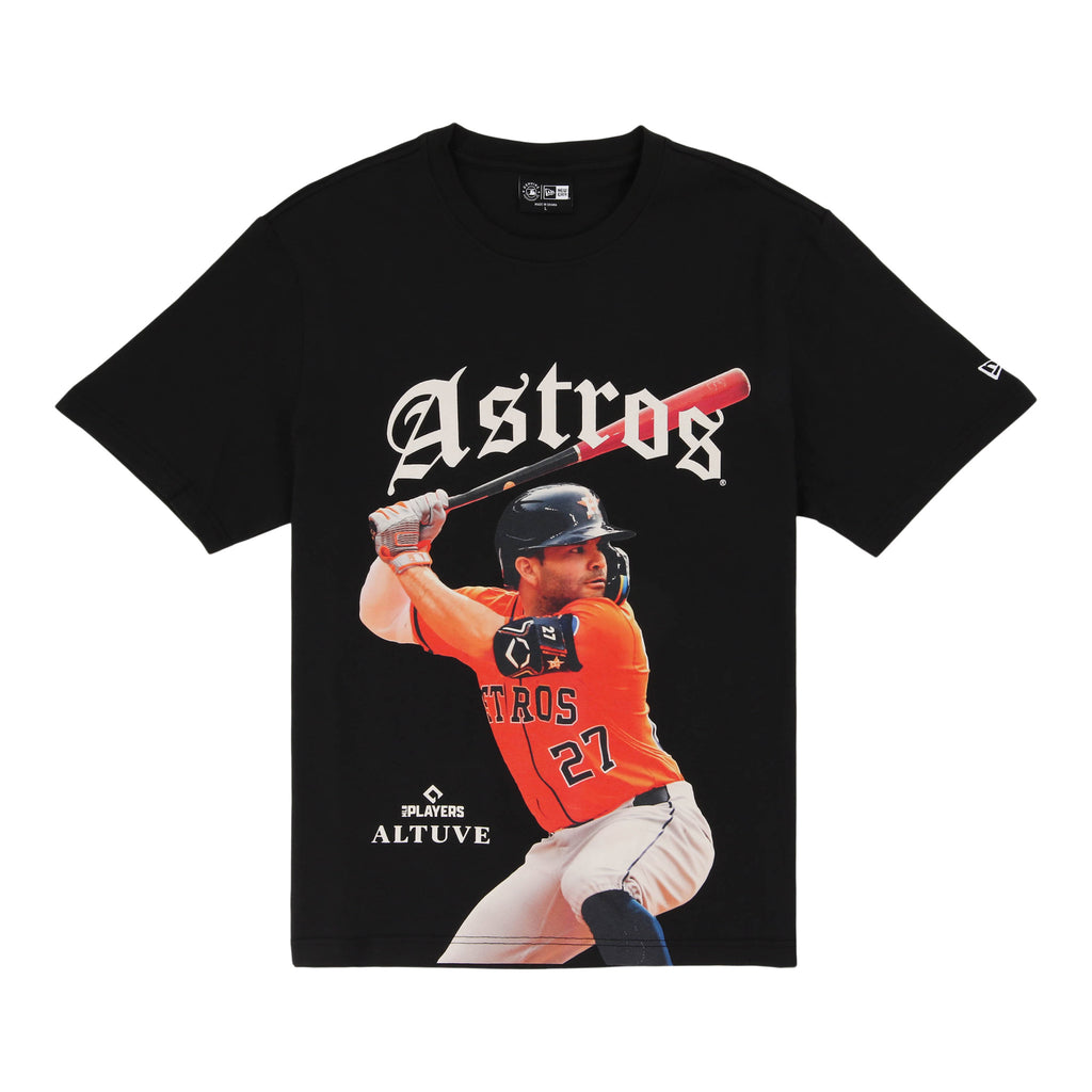 Houston Astros MLB 'Batter Up' New Era T-Shirt Collection - Jose Altuve
