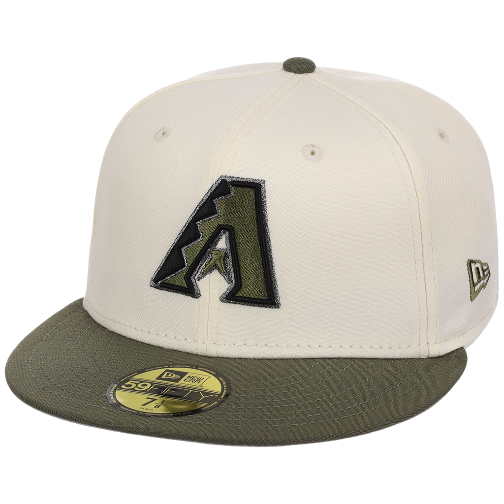 Arizona Diamondbacks MLB Chrome Olive New Era 59FIFTY