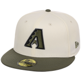Arizona Diamondbacks MLB Chrome Olive New Era 59FIFTY