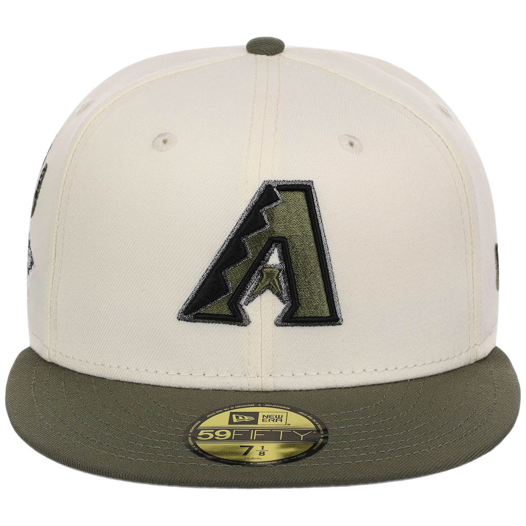 Arizona Diamondbacks MLB Chrome Olive New Era 59FIFTY