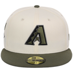 Arizona Diamondbacks MLB Chrome Olive New Era 59FIFTY