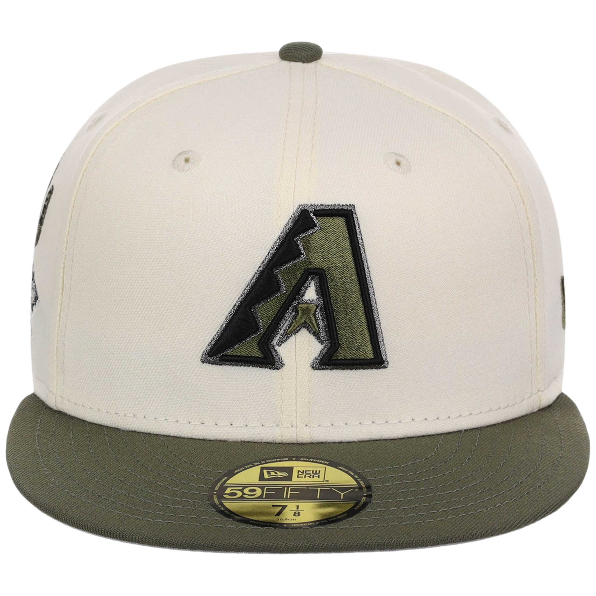 Arizona Diamondbacks MLB Chrome Olive New Era 59FIFTY