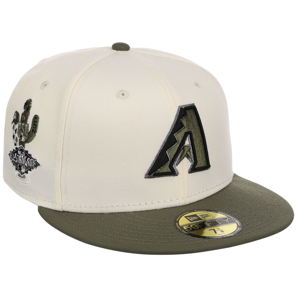 Arizona Diamondbacks MLB Chrome Olive New Era 59FIFTY
