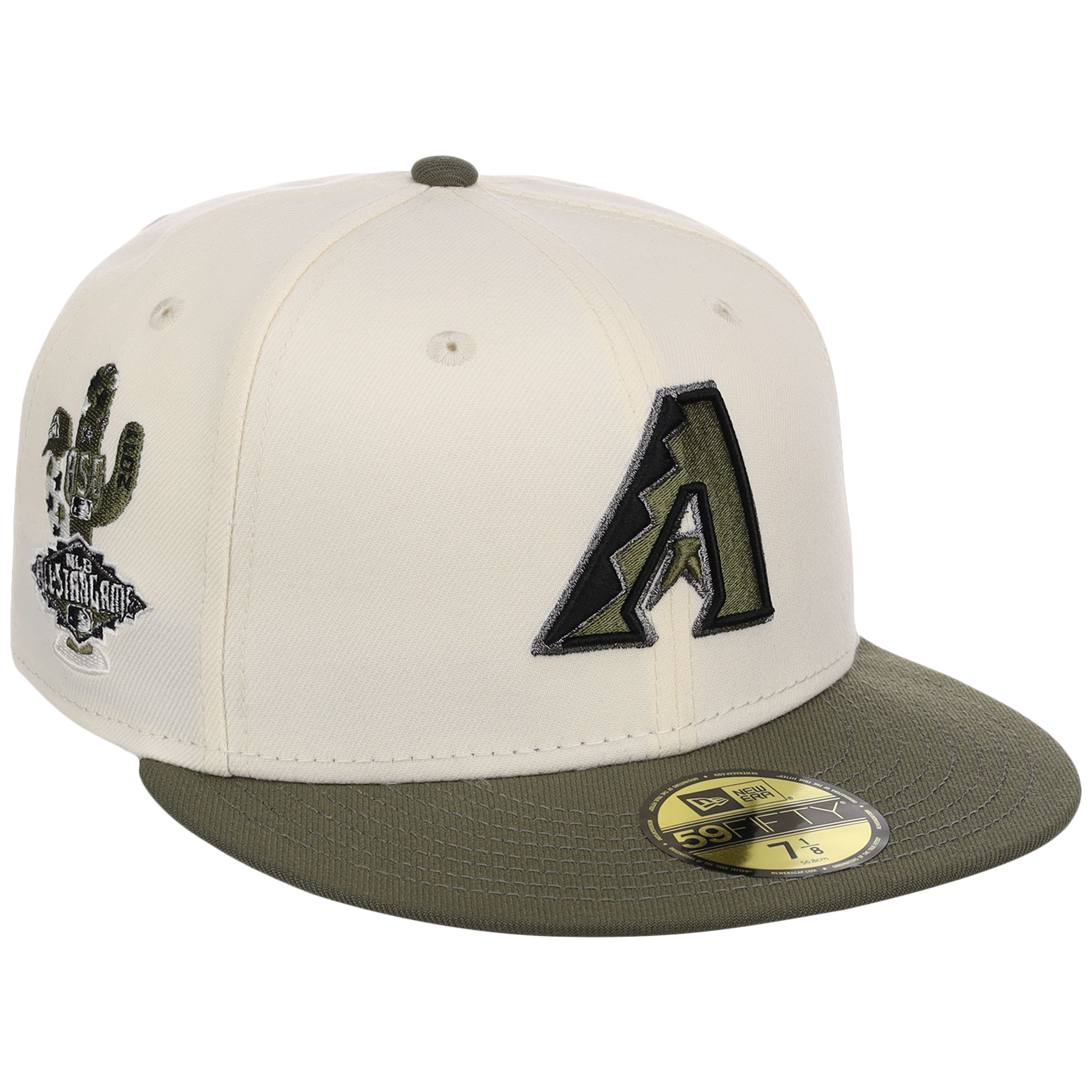Arizona Diamondbacks MLB Chrome Olive New Era 59FIFTY