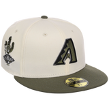 Arizona Diamondbacks MLB Chrome Olive New Era 59FIFTY