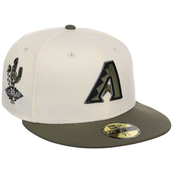 Arizona Diamondbacks MLB Chrome Olive New Era 59FIFTY – Lids HD