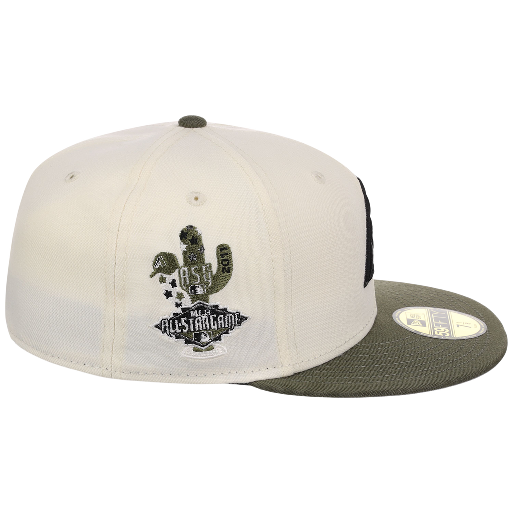 Arizona Diamondbacks MLB Chrome Olive New Era 59FIFTY