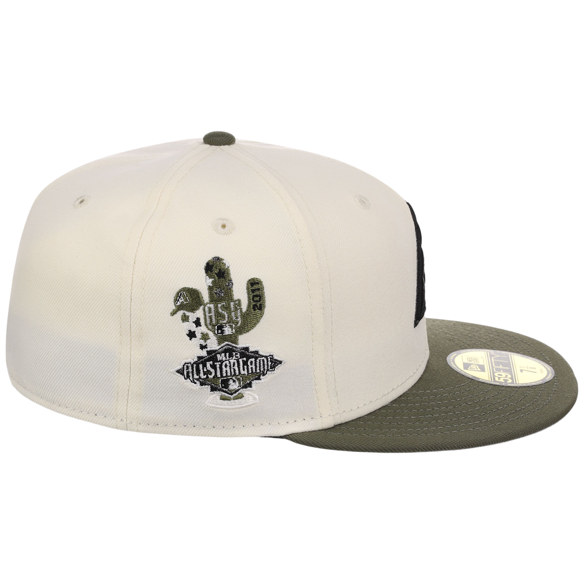Arizona Diamondbacks MLB Chrome Olive New Era 59FIFTY