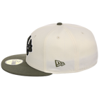Atlanta Braves MLB Chrome Olive New Era 59FIFTY