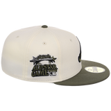 Atlanta Braves MLB Chrome Olive New Era 59FIFTY