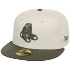 Boston Red Sox MLB Chrome Olive New Era 59FIFTY