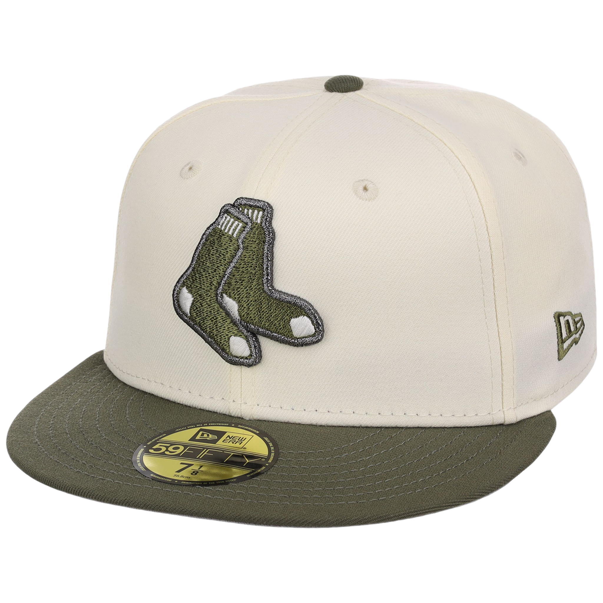 Boston Red Sox MLB Chrome Olive New Era 59FIFTY