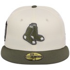 Boston Red Sox MLB Chrome Olive New Era 59FIFTY