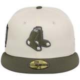 Boston Red Sox MLB Chrome Olive New Era 59FIFTY