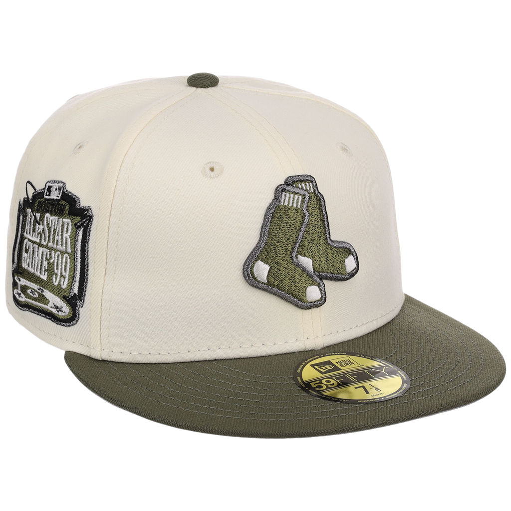 Boston Red Sox MLB Chrome Olive New Era 59FIFTY