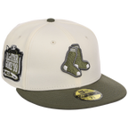 Boston Red Sox MLB Chrome Olive New Era 59FIFTY