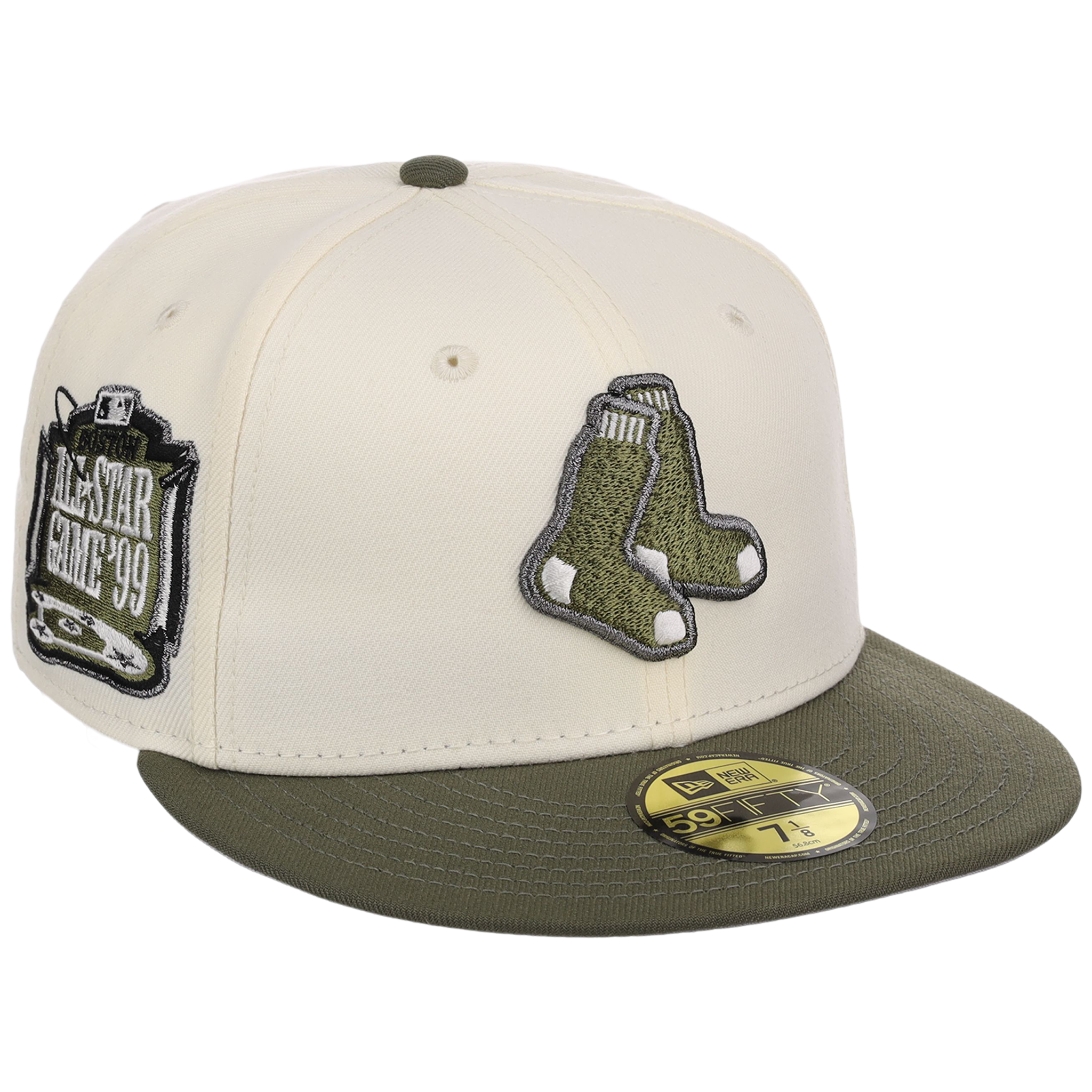 Boston Red Sox MLB Chrome Olive New Era 59FIFTY