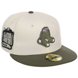 Boston Red Sox MLB Chrome Olive New Era 59FIFTY