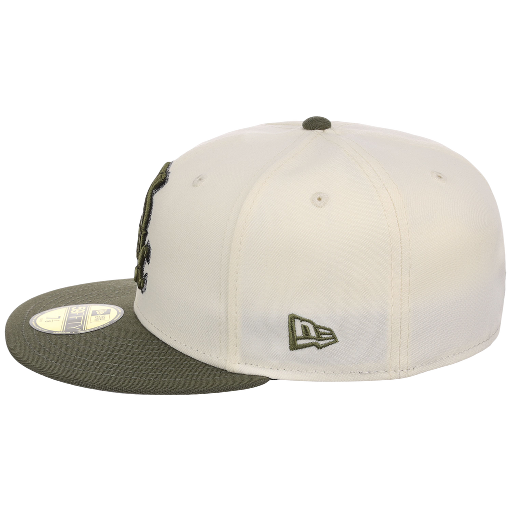 Chicago White Sox MLB Chrome Olive New Era 59FIFTY