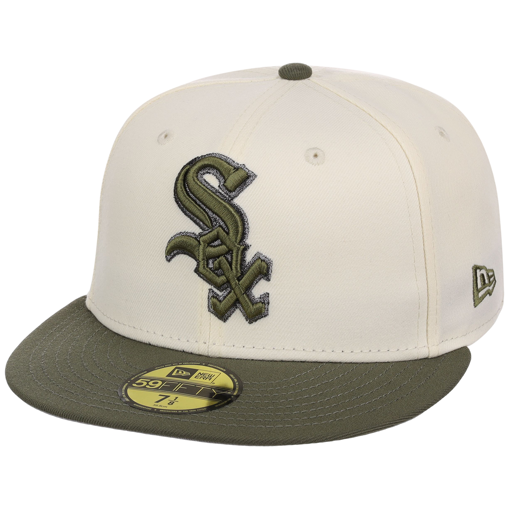 Chicago White Sox MLB Chrome Olive New Era 59FIFTY