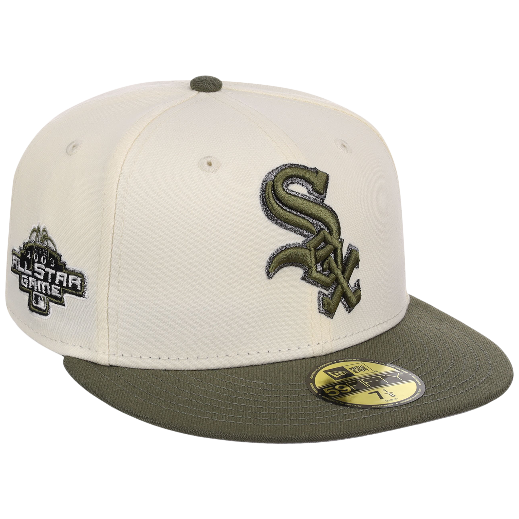Chicago White Sox MLB Chrome Olive New Era 59FIFTY