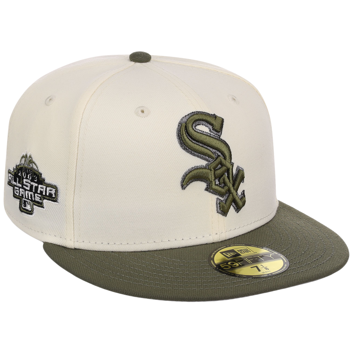 Chicago White Sox MLB Chrome Olive New Era 59FIFTY