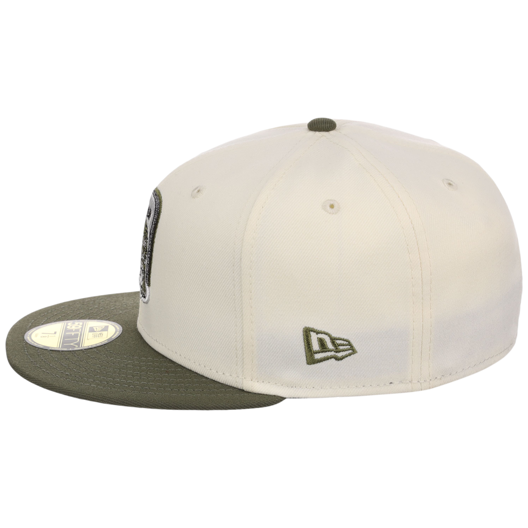 Detroit Tigers MLB Chrome Olive New Era 59FIFTY