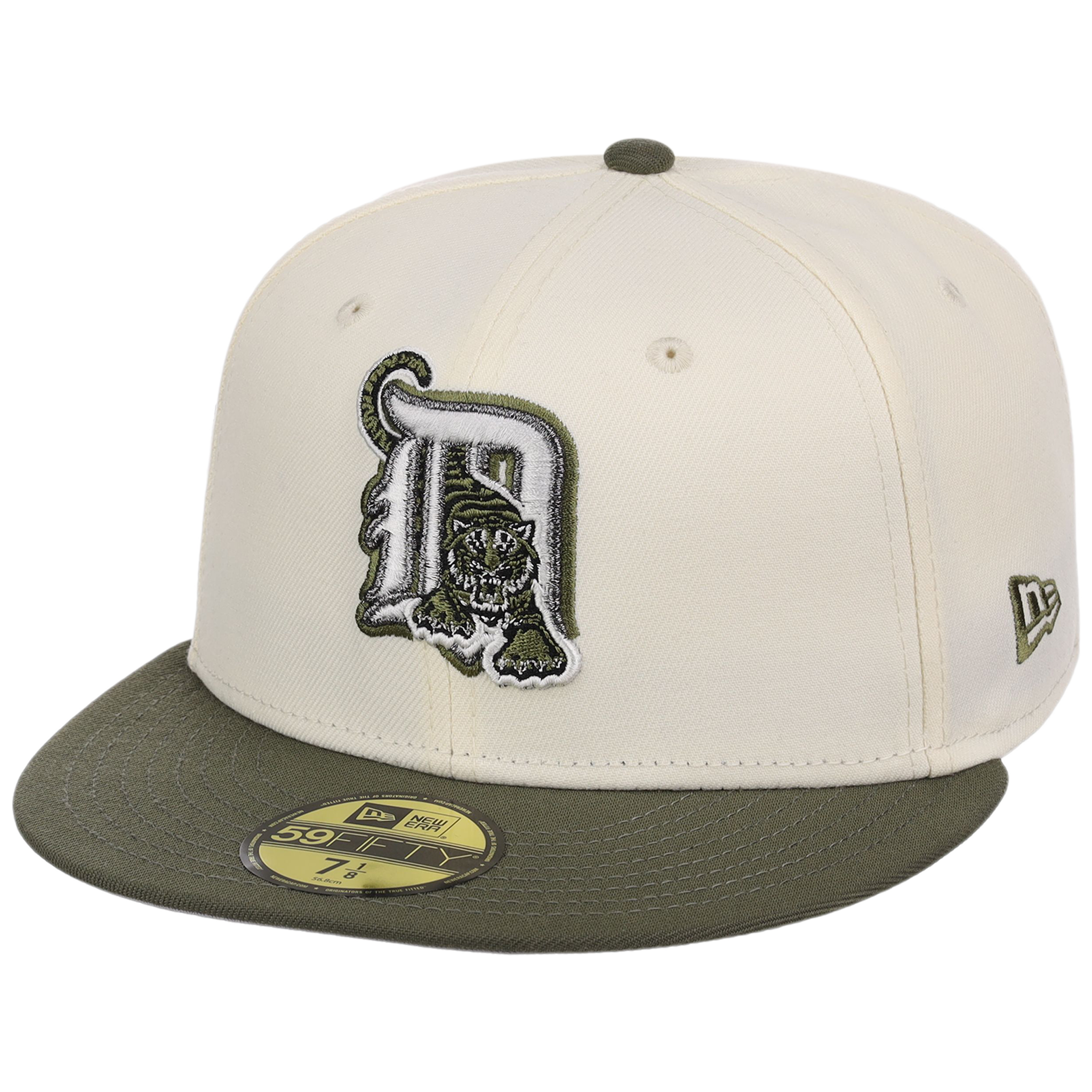 Detroit Tigers MLB Chrome Olive New Era 59FIFTY