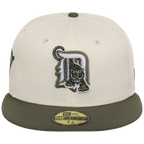 Detroit Tigers MLB Chrome Olive New Era 59FIFTY