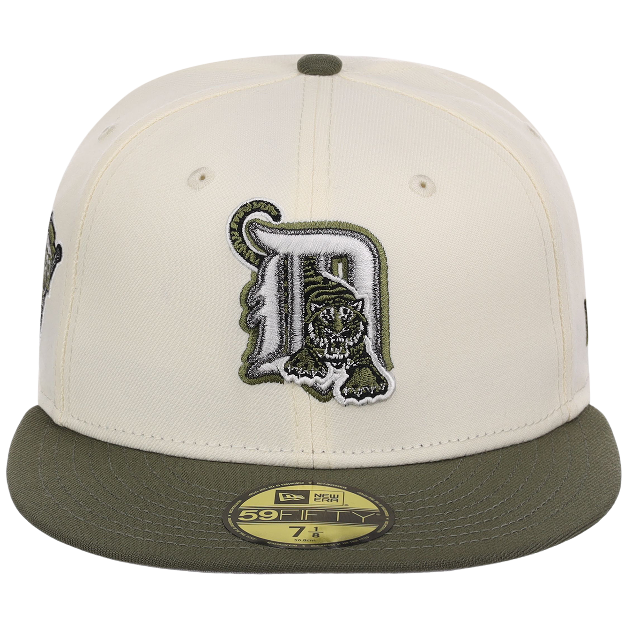 Detroit Tigers MLB Chrome Olive New Era 59FIFTY