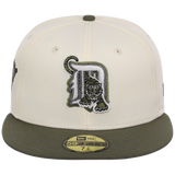 Detroit Tigers MLB Chrome Olive New Era 59FIFTY