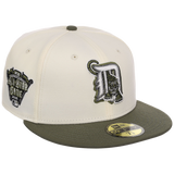 Detroit Tigers MLB Chrome Olive New Era 59FIFTY