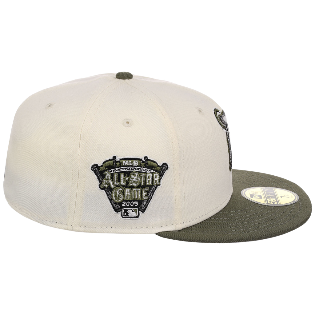 Detroit Tigers MLB Chrome Olive New Era 59FIFTY