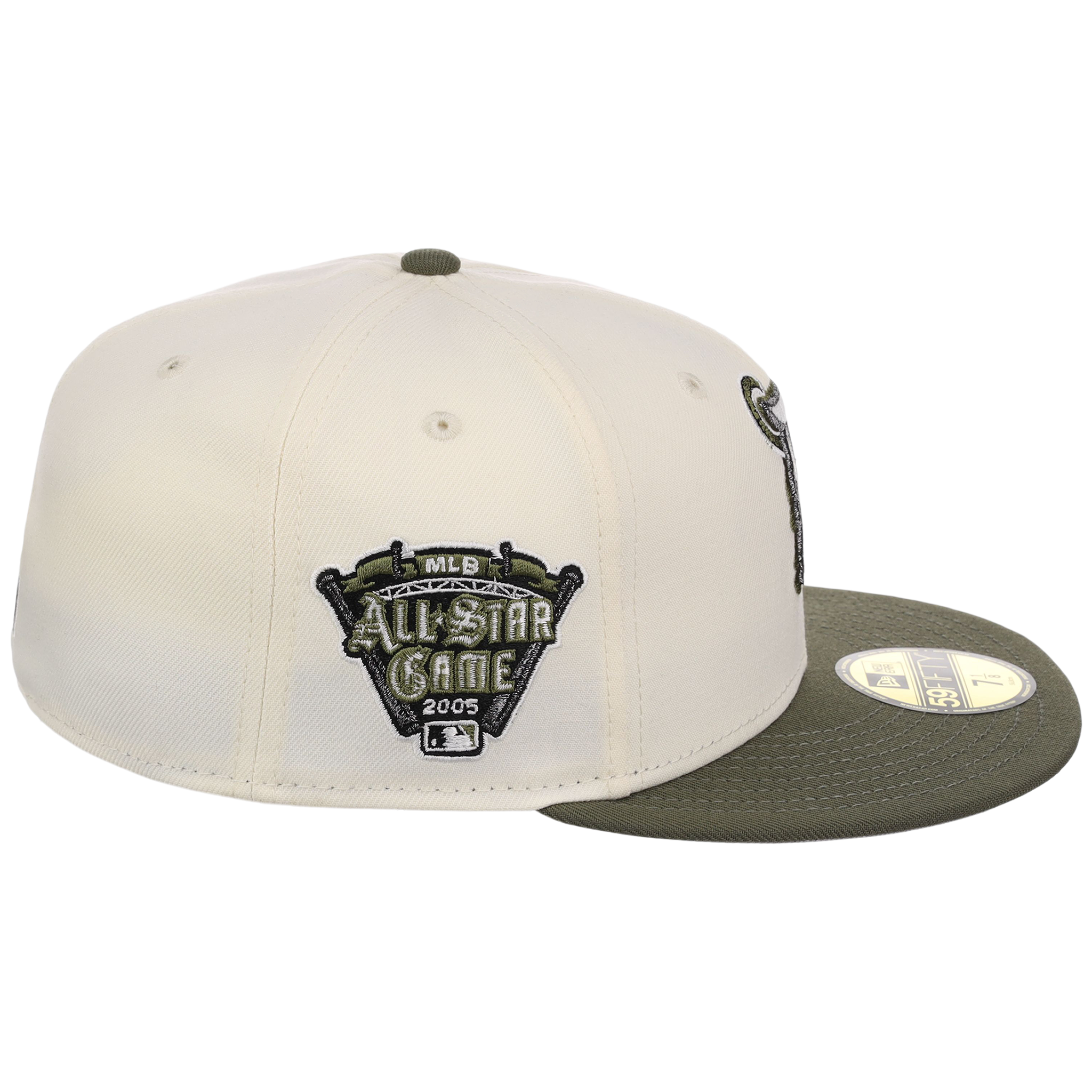Detroit Tigers MLB Chrome Olive New Era 59FIFTY