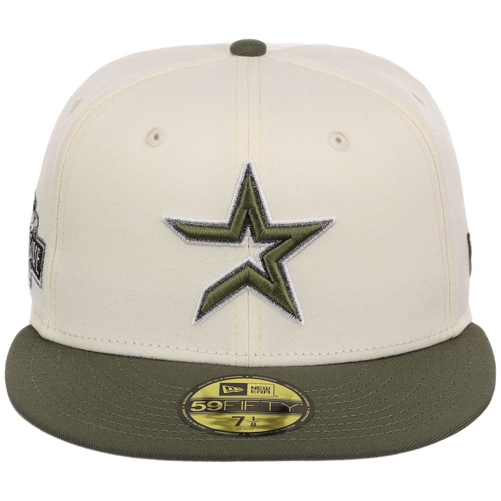 Houston Astros MLB Chrome Olive New Era 59FIFTY
