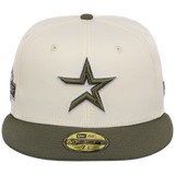 Houston Astros MLB Chrome Olive New Era 59FIFTY