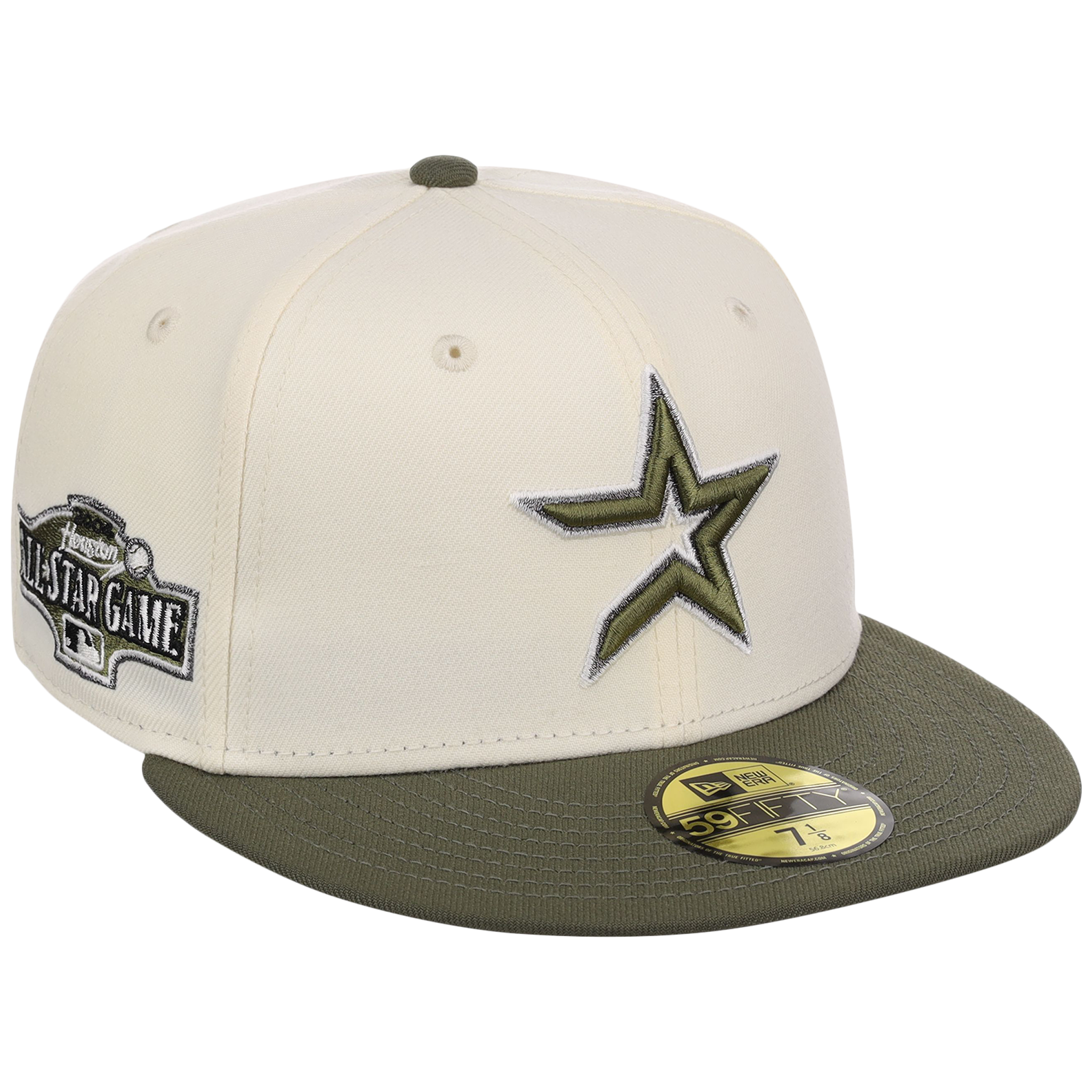 Houston Astros MLB Chrome Olive New Era 59FIFTY
