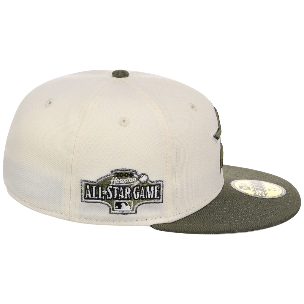 Houston Astros MLB Chrome Olive New Era 59FIFTY