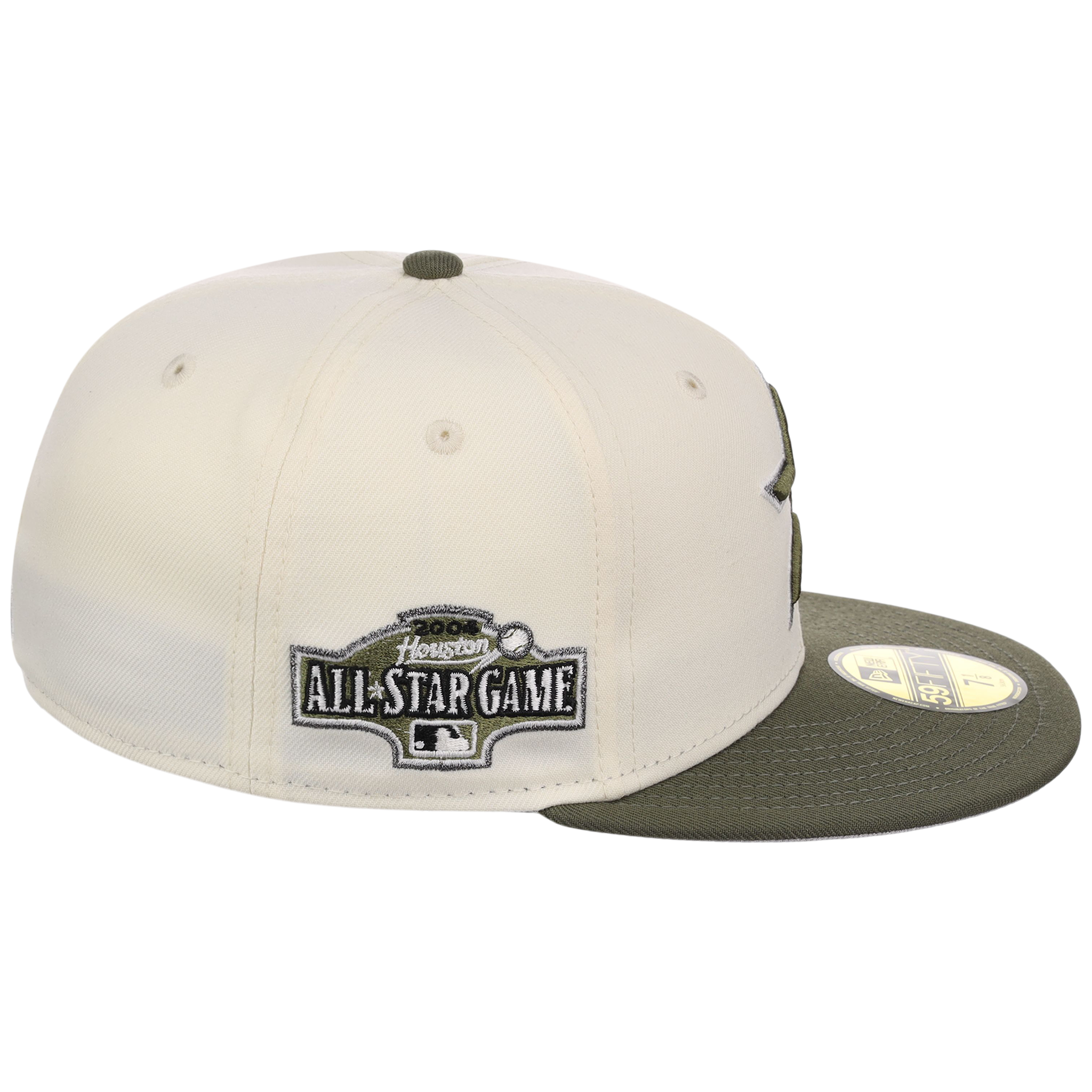 Houston Astros MLB Chrome Olive New Era 59FIFTY