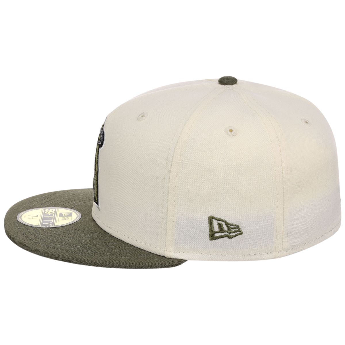 Los Angeles Angels MLB Chrome Olive New Era 59FIFTY
